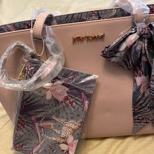 Betsy Johnson purse with small tote